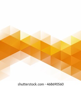 Yellow Grid Mosaic Background, Creative Design Templates