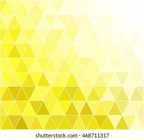 Yellow Grid Mosaic Background, Creative Design Templates