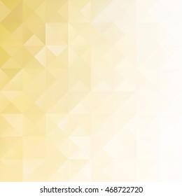 Yellow Grid Mosaic Background, Creative Design Templates