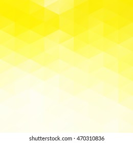 Yellow Grid Mosaic Background, Creative Design Templates