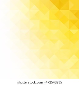 Yellow Grid Mosaic Background, Creative Design Templates
