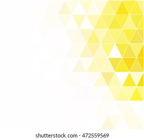 Yellow Grid Mosaic Background, Creative Design Templates
