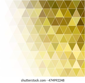 Yellow Grid Mosaic Background, Creative Design Templates