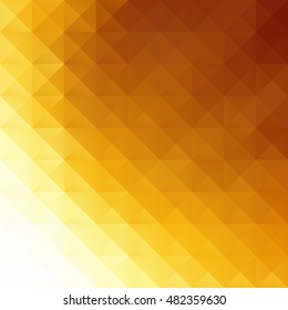 Yellow Grid Mosaic Background, Creative Design Templates