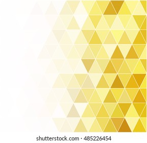Yellow Grid Mosaic Background, Creative Design Templates