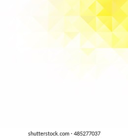 Yellow Grid Mosaic Background, Creative Design Templates