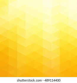 Yellow Grid Mosaic Background, Creative Design Templates