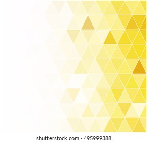 Yellow Grid Mosaic Background, Creative Design Templates