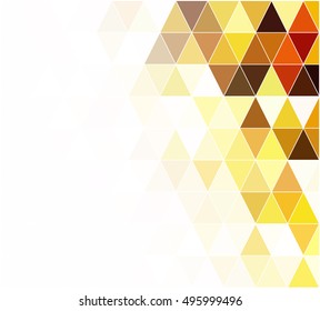Yellow Grid Mosaic Background, Creative Design Templates