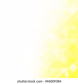 Yellow Grid Mosaic Background, Creative Design Templates