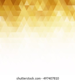 Yellow Grid Mosaic Background, Creative Design Templates