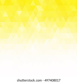 Yellow Grid Mosaic Background, Creative Design Templates