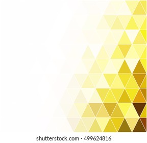 Yellow Grid Mosaic Background, Creative Design Templates