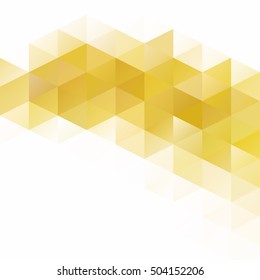 Yellow Grid Mosaic Background, Creative Design Templates
