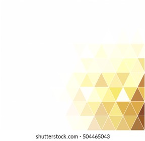 Yellow Grid Mosaic Background, Creative Design Templates