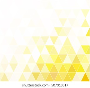 Yellow Grid Mosaic Background, Creative Design Templates