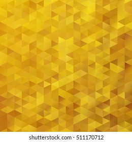 Yellow Grid Mosaic Background, Creative Design Templates