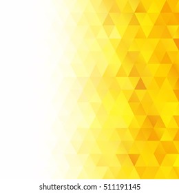 Yellow Grid Mosaic Background, Creative Design Templates