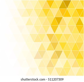 Yellow Grid Mosaic Background, Creative Design Templates