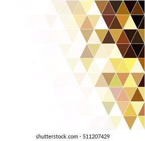 Yellow Grid Mosaic Background, Creative Design Templates