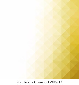 Yellow Grid Mosaic Background, Creative Design Templates
