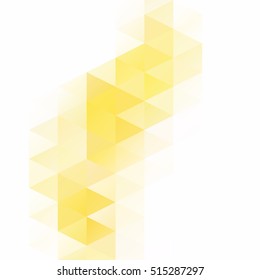Yellow Grid Mosaic Background, Creative Design Templates