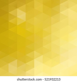 Yellow Grid Mosaic Background, Creative Design Templates