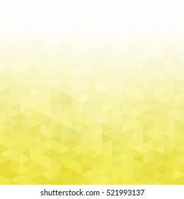 Yellow Grid Mosaic Background, Creative Design Templates