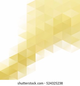 Yellow Grid Mosaic Background, Creative Design Templates