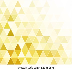 Yellow Grid Mosaic Background, Creative Design Templates
