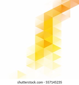 Yellow Grid Mosaic Background, Creative Design Templates