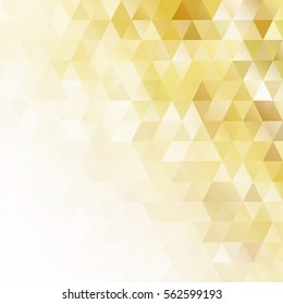 Yellow Grid Mosaic Background, Creative Design Templates