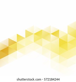 Yellow Grid Mosaic Background, Creative Design Templates