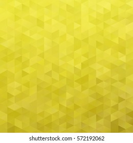 Yellow Grid Mosaic Background, Creative Design Templates