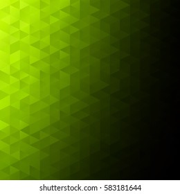 Yellow Grid Mosaic Background, Creative Design Templates