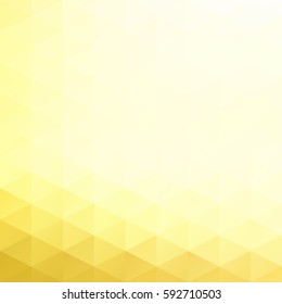 Yellow Grid Mosaic Background, Creative Design Templates