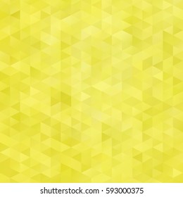 Yellow Grid Mosaic Background, Creative Design Templates