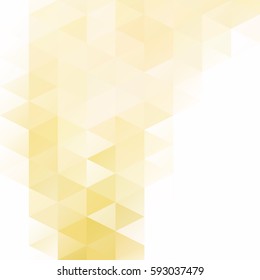 Yellow Grid Mosaic Background, Creative Design Templates