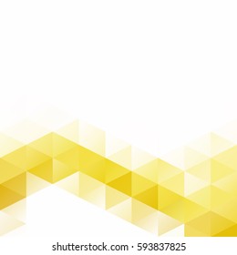 Yellow Grid Mosaic Background, Creative Design Templates