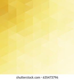 Yellow Grid Mosaic Background, Creative Design Templates