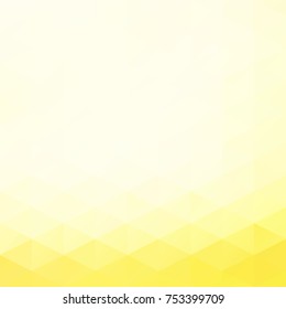 Yellow Grid Mosaic Background, Creative Design Templates