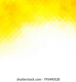 Yellow Grid Mosaic Background, Creative Design Templates