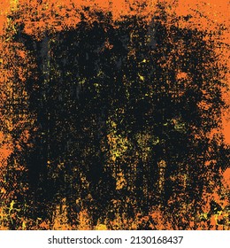 Fondo de grunge amarillo. Textura abstracta