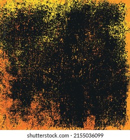 Yellow grunge background. Abstract texture