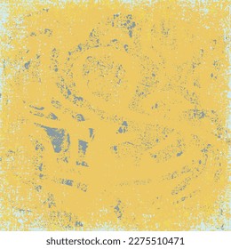 Fondo de grunge amarillo. Textura abstracta
