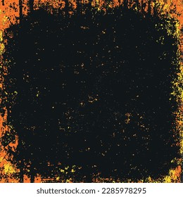 Yellow grunge background. Abstract texture