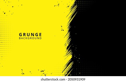 yellow grunge background concept for banner, wallpaper, sales banner and poster