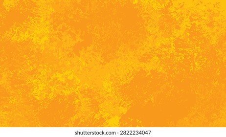 A yellow grunge background with messy, haphazard stains.