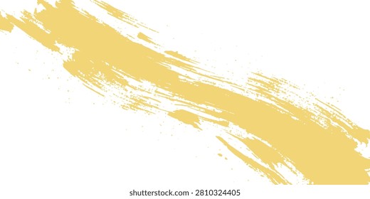 Yellow grunge brush stroke, distressed paint streak, abstract brush texture, pastel yellow paint swipe, rough artistic brush mark. A sweeping pastel yellow brush application with fragmented dry-brush edges, scattered speckle details, and naturally worn paint coverage creates a bright handcrafted texture that brings warmth, optimism, and creative energy to contemporary designs. Ideal for branding materials, seasonal promotions, packaging graphics, social media content, website banners, presentation layouts, stationery products, and modern creative projects.