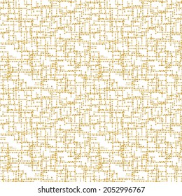 Yellow grunge dotted checked background. Abstract texture red and black. Halftone vintage ink yellow. Texture for print and design